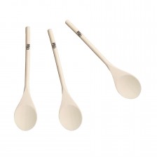 8in Long Mixing Wooden Salad Spoon